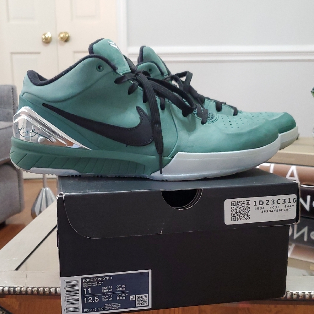 Nike Kobe IV Protro Green Men's Shoes